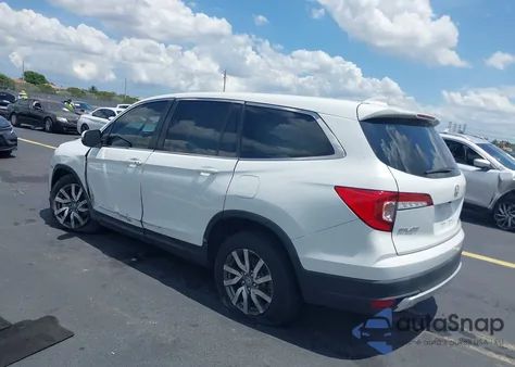 2021 Honda Pilot 2Wd Ex-L from USA, damaged, VIN 5FNYF5H52MB039338